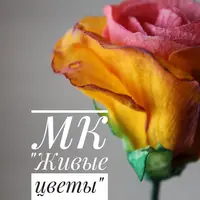 Живые цветы из вафельной бумаги