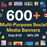 Более 600 шаблонов для социальных сетей