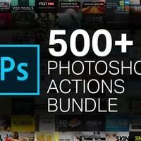 Набор из 500+ эффектов для Photoshop