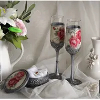 Декупаж: Старинное серебро