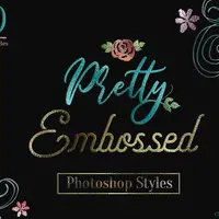 90 Стилей Фольги для Photoshop