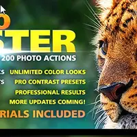 200 Pro Actions - экшены для фотошопа