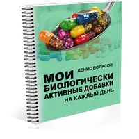 Мои биологически активные добавки на каждый день