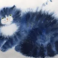 Акварельные коты