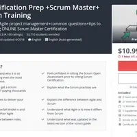 Scrum Certification Prep + Scrum Master + Agile Scrum Training