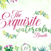 Изысканный набор акварелей