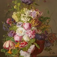 Ян Франс ван Даль "Цветочный натюрморт"