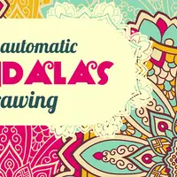 Полуавтоматическое рисование мандал