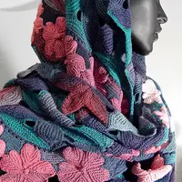 Красота в новых техниках. Сборник описаний шарфов