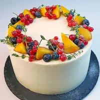 Торт Персик-тимьян