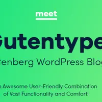 Gutentype. A Trendy Gutenberg WordPress Theme for Modern Blog