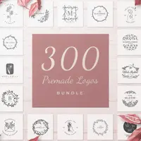 Набор из 300 логотипов