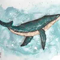 Декоративное панно Кит