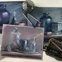 Стекло в натюрмортах