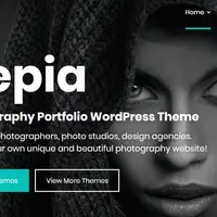 Sepia - Photography Portfolio WordPress Theme
