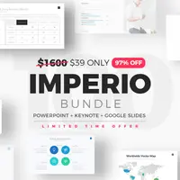 Большой набор презентаций: 100 шаблонов для PowerPoint, Keynote и Google Slides