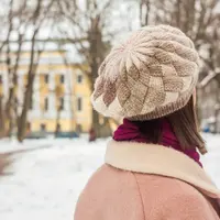 Вяжем берет Палитра