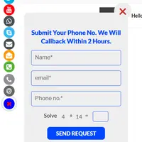 Contact Buttons - All in One Button with Mailchimp Subscribe and Callback Request Form for WordPress