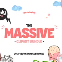 Огромный набор клипарта: 4200+ элементов