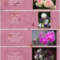 Серия онлайн мастер-классов - Цветы