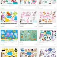 Замечательный набор графики и клипарта II