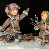 Игрушки из ваты: Зимние забавы