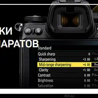 Настройки фотоаппаратов Nikon