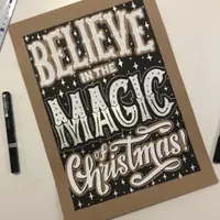 Новогодняя открытка