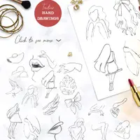 Набор графики для создания коллажей