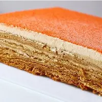 Карамельный медовик