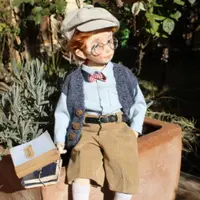 Текстильная кукла мальчик Питер