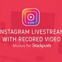 Instagram Live with Recorded Video