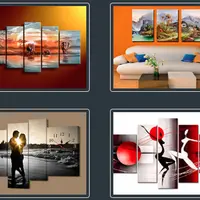 Модульные картины своими руками. Светильники своими руками