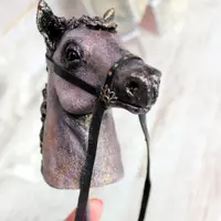 Лошадка из папье-маше