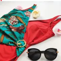 Пошив слитного купальника со встроенными чашками