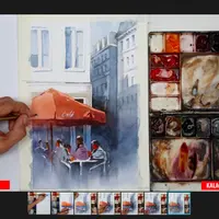 Акварель: Онлайн-практикумы