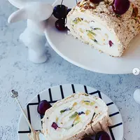 Меренговый рулет