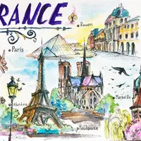 Архитектурные зарисовки. Страны Мира