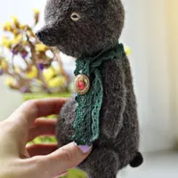 Мишка крючком