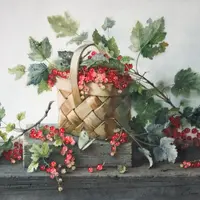 Веточка красной смородины