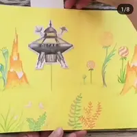 Объемная книга "Путешествие Алисы"