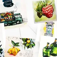 Акварельный скетчинг. Рисовать легко