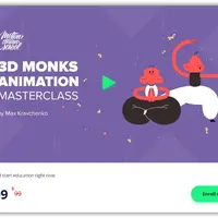 Cinema 4D & After Effects: 3D Monks Animation