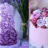 Кремовая флористика 4