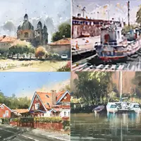 Акварель. Рисовать - это счастье!