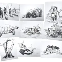 Графика ручкой