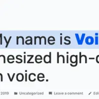 Voicer – Text to Speech Plugin for WordPress