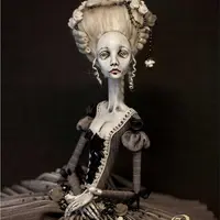 Создание куклы с шарнирами на ленточках в стиле Дороте Заукаит