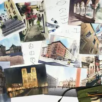 Архитектура акварелью