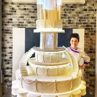 Шоу-торт "Замок". Падающие торты и вариации